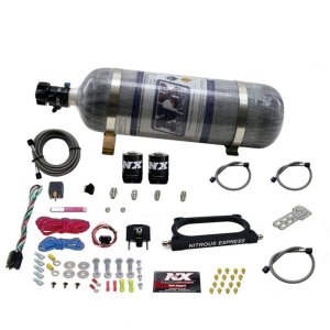 Ford Mustang Nitrous Plate Kit - Nitrous Express - Composite Bottle + Billet Nitrous Plate - `07-`14